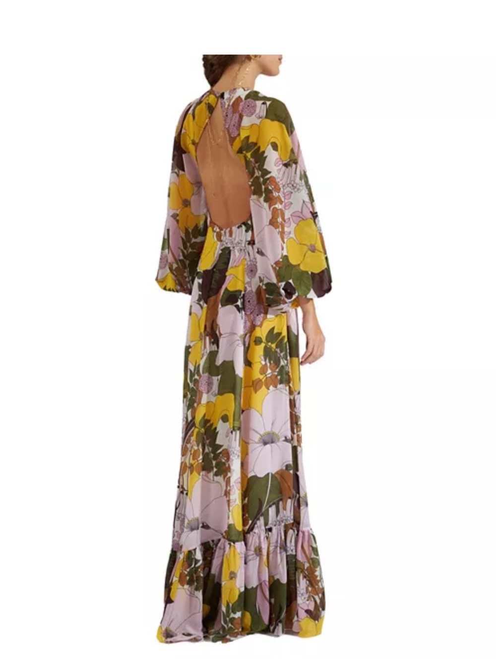 La Double J Floral Gown - Picture 2 of 9